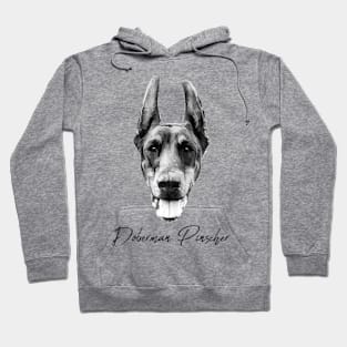 Doberman Pinscher Dog Hoodie